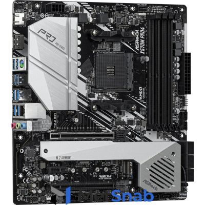 Материнская плата ASROCK X570M PRO4 (AM4, mATX)