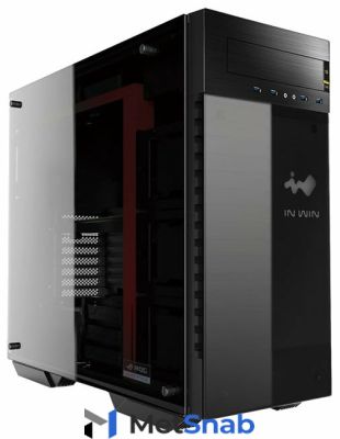 Компьютерный корпус IN WIN 509 (BXR148) w/o PSU Black/red