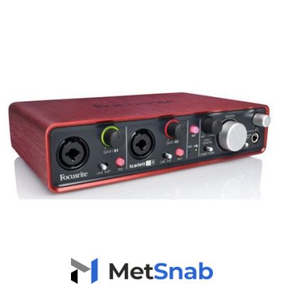 Внешняя звуковая карта Focusrite Scarlett 2i4