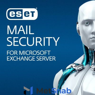 Защита почтовых серверов Eset Mail Security для Microsoft Exchange Server для 115 почтовых ящиков