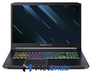Ноутбук Acer Predator Helios 300 PH317-53-544B (Intel Core i5 9300H 2400MHz/17.3"/1920x1080/8GB/256GB SSD/1000GB HDD/DVD нет/NVIDIA GeForce GTX 1660 Ti 6GB/Wi-Fi/Bluetooth/Linux)
