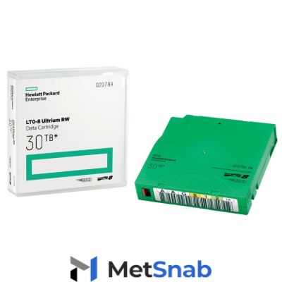 Набор картриджей HPE LTO-8 Ultrium LTO-8 (Q2078AN)