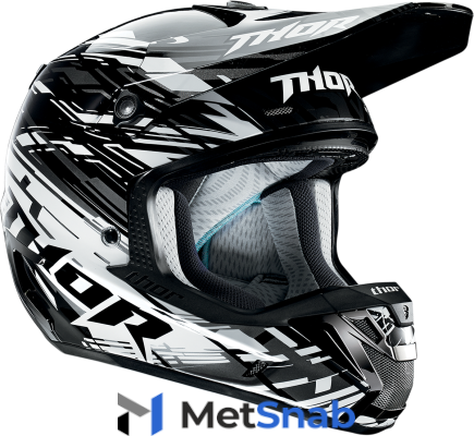 Thor S4 Verge Twist мотошлем (цвет: синие, размер: s)