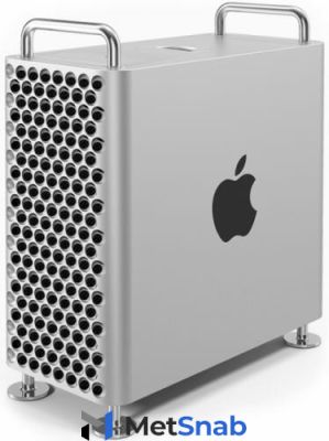 Компьютер Apple Mac Pro - Tower Z0W3/222 3.3GHz 12‑core Intel Xeon W/1.5TB (12x128GB) DDR4/2TB SSD/Radeon Pro Vega II 32GB/Silver