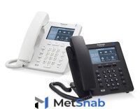 Проводной VoIP-телефон Panasonic KX-HDV330RU Чёрный