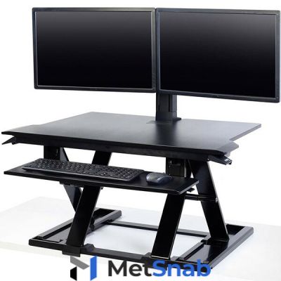 Платформа Ergotron 33-467-921 WorkFit-TX Standing Desk Converter, чёрная