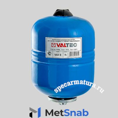 Бак мембранный расширительный VALTEC VT.AV.B.060150 150л