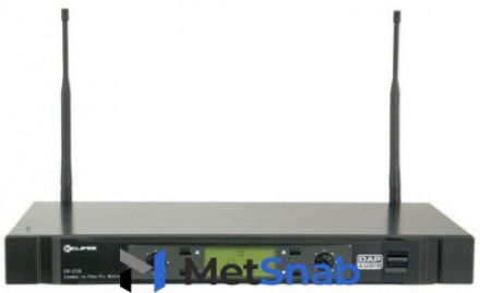 Dap-audio ER-216B 2Ch 16 Freq PLL 614 - 638 МГц приемник для 2-х микрофонов, 16 каналлов