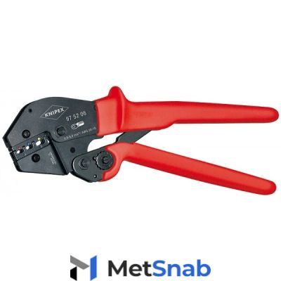 Клещи зажимные для опрессовки для работы обеими руками Knipex KN-975206