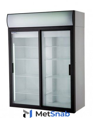 Холодильный шкаф POLAIR DM114Sd-S (ШХ-1,4 купе) +1..+10°С