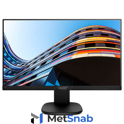 23.8" Philips 243S7EJMB 1920×1080 IPS W-LED 16: 9 5ms VGA HDMI DP 4*USB 2.0 20M: 1 178/178 250cd Speakers HAS Pivot Swivel Tilt Black