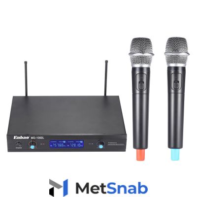 Радиосистемы с ручным микрофоном Enbao MD-1000L