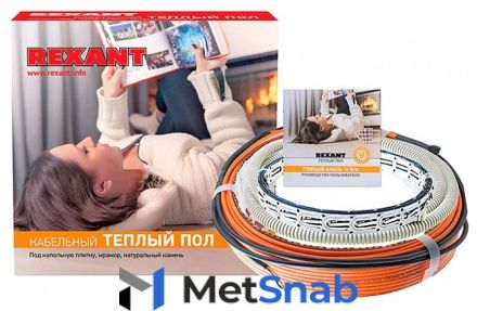 Греющий кабель REXANT RND-140-2100 2100Вт