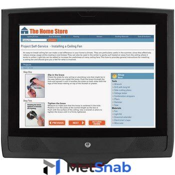 Информационный киоск Motorola MK4000, CE 5.0, 12,1", Ethernet, Imager, w/Touch (MK4000-A30PZ0GWTWR)