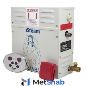 Парогенератор iSteam 90 - 9 кВт, 220 В / 380 В (комплект), до 14 м3